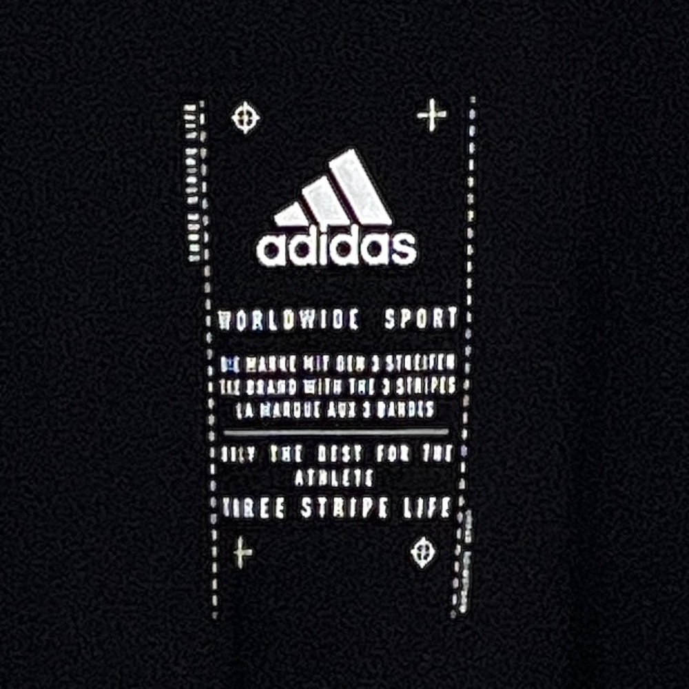 adidas Men's T-Shirt Large Black Badge of Sport Tee Athleisure Bloke Core‎ - Picture 4 of 5